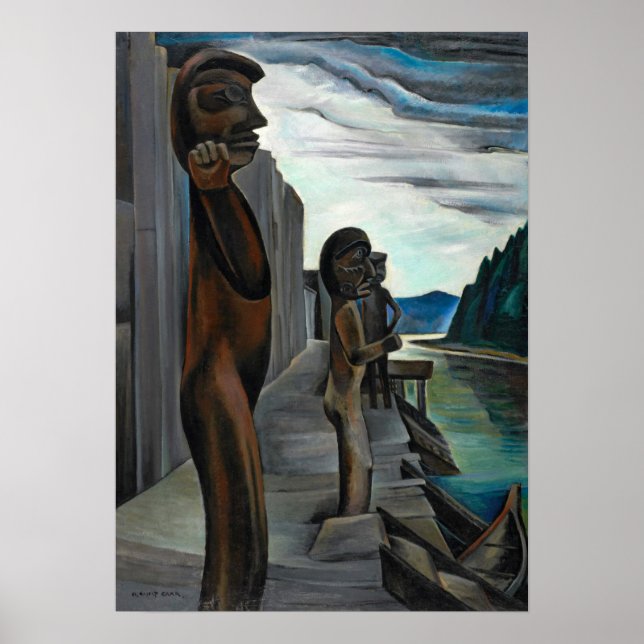 Carr - Blunden Harbour 1930 Poster (Front)