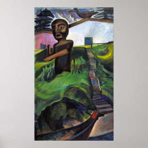 Carr - Crazy Stair 1928 Poster