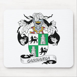 Carranza Family Crest Mouse Pad