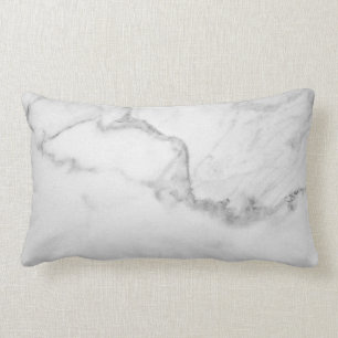Carrara Marble Lumbar Pillow