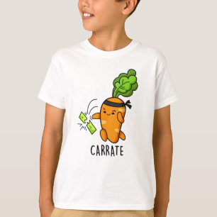 Carrate Funny Carrot Karate Pun  T-Shirt