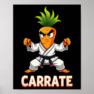 Carrate Karate Carrot Mma Students Trainer 1 Poster