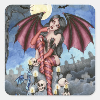 Carré Angelique - Sticker Vampire Fairy