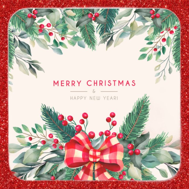 Carré Aquarelle Sticker 🌲 verdure (Créateur téléchargé)