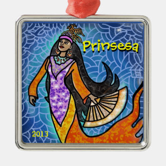 Carré Argenté Majestueux - ornement de vacances