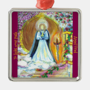 Carré Argenté Ornement : Arkhangel Uriel