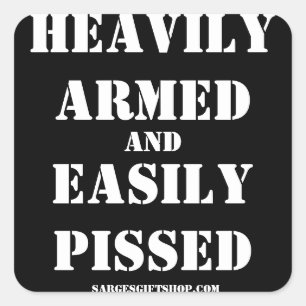 CARRÉ BIKER HELMET STICKER