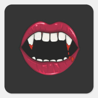 Carré Bite Me sticker