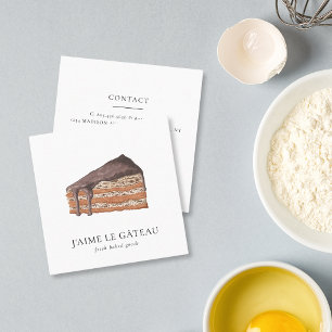 Carré boulangerie / pâtisserie Carte de visite