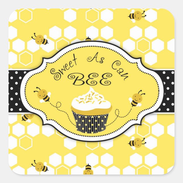 Carré Bumble Bee Sticker HBSQ 2 (Devant)