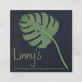 Carré Carré, Carte de visite de 2,5 po x 2,5 po