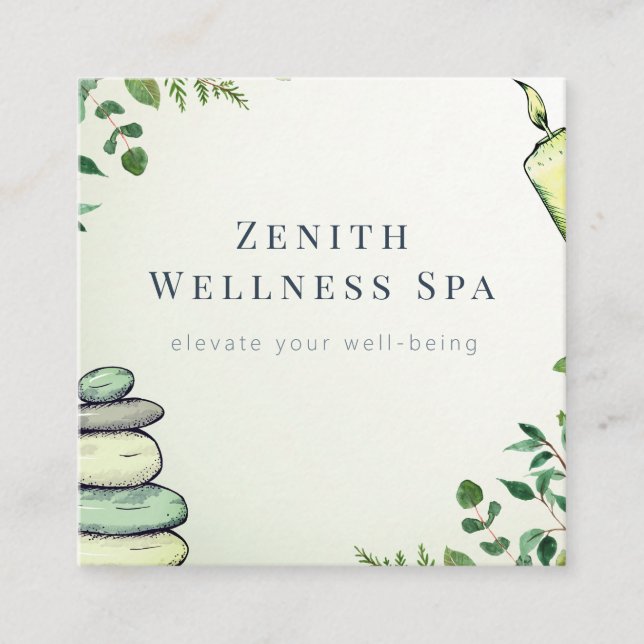 Carré Carte de visite (Devant)