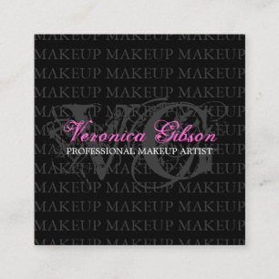 CARRÉ CARTE DE VISITE DE MAQUILLEUR