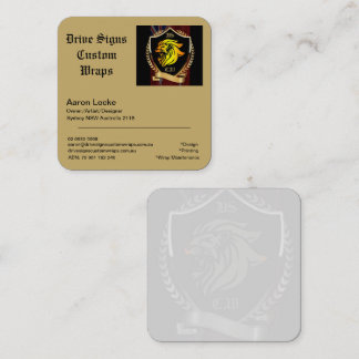 Carré Carte de visite DSCW (Carré, 6,4 cm x 6,4 cm)