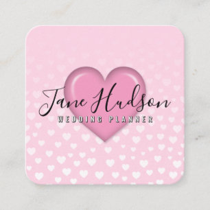 Carré Carte de visite éditable minimaliste simple élégan