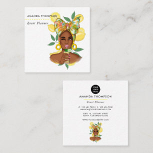 Carré Carte de visite professionnelle Event Planner Squa