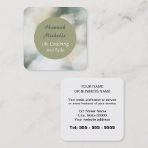 Carte de visite Reiki Diamond Look Coach