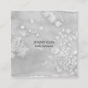 Carré carte de visite texturé minimaliste