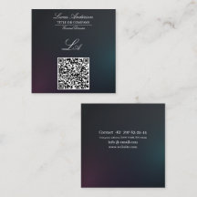 Code qr carte de visite moderne, modifiable, dégra