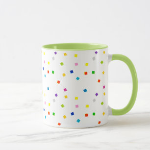 Carré coloré Confetti Mug