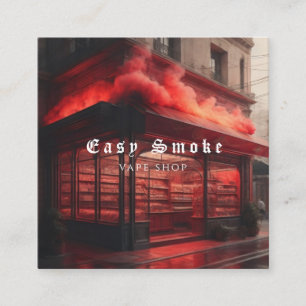 Carré Corolful Smoke Vape Shop Carte de visite