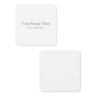 Créez votre carte de visite carrée