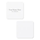 Créez votre  carte de visite carrée