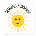 Envoi d'un sticker Sunshine