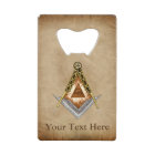 Carré et boussole tirés par la main avec tout