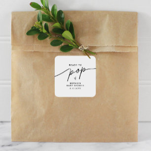 Carré EVERLEIGH Prêt À Pop Popcorn Favoriser Sticker