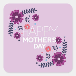 Carré Happy Mothers Day Sticker