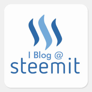 Carré I Blog @ Steemit Sticker