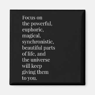 Carré Inspiration du réfrigérateur Magnet 2X2