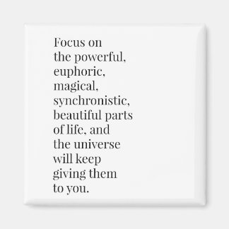 Carré Inspiration du réfrigérateur Magnet 2X2