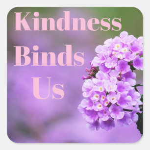 Carré Kindness nous lie à Sticker
