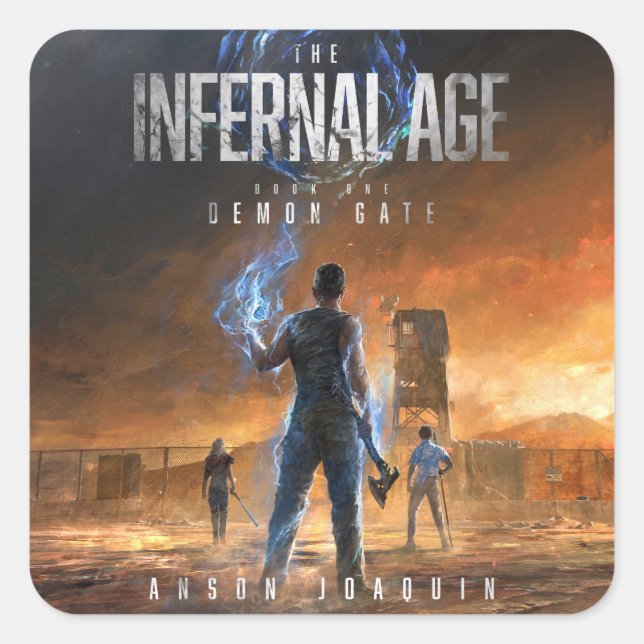 Carré L'Âge Infernal : Sticker Démon Gate (Devant)