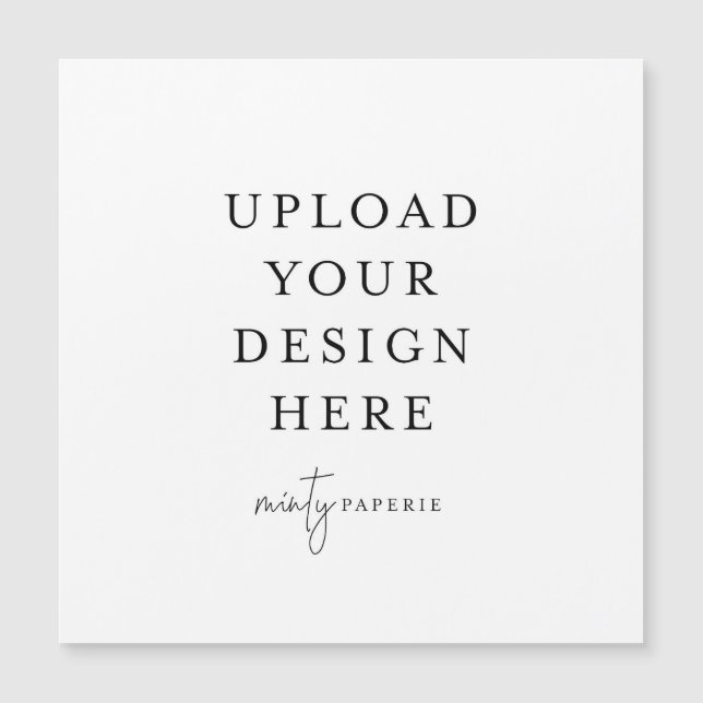 Carré Magnet Card 5,25 pouces (Devant)