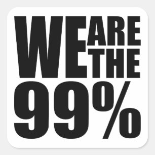Carré Nous sommes le Sticker à 99%