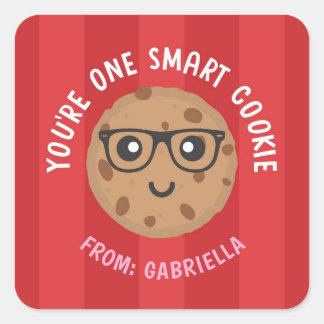 Carré One Smart Cookie Valentine's Day Sticker