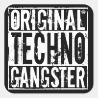 Original Techno Gangster - Sticker