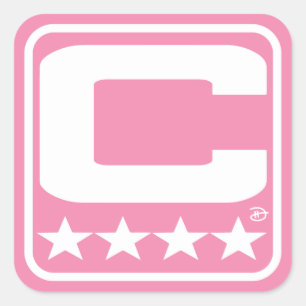 Carré Patch Champion - BC Awareness Pink Sticker