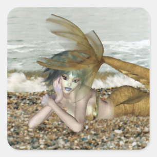 Carré Penser à vous Sticker