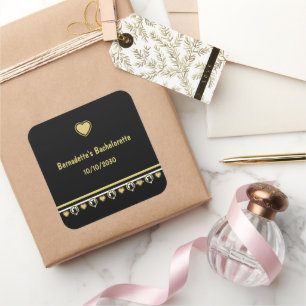 Carré PERSONNALISER : Love Cat Sticker par le poète Adie