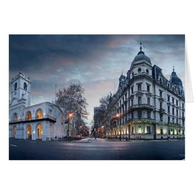 Carré Plaza De Mayo (Devant horizontal)