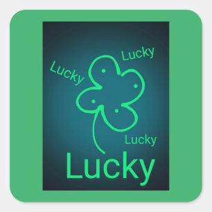 Carré R U Sens Lucky Sticker