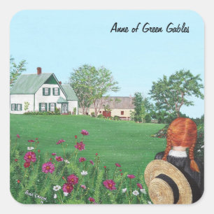Carré Recherche avec Love-Anne de Green Gables Sticker