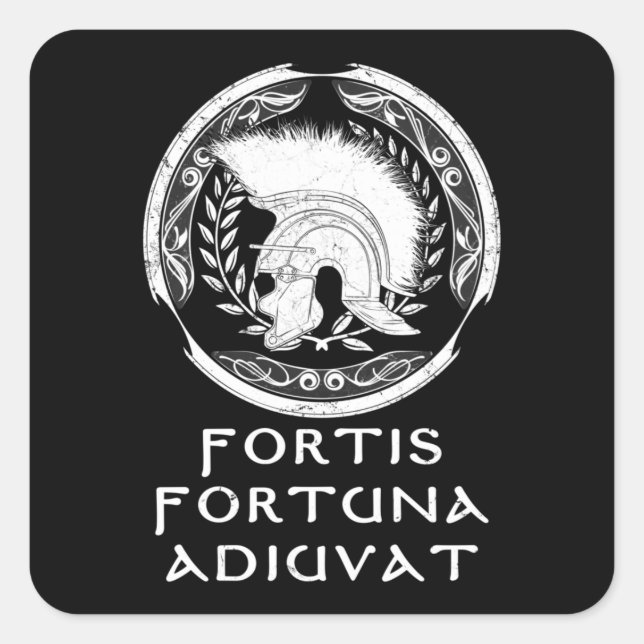 Carré Roman Centurion Classic Round Sticker (Devant)