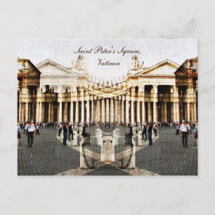 Carré Saint-Pierre, carte postale du Vatican