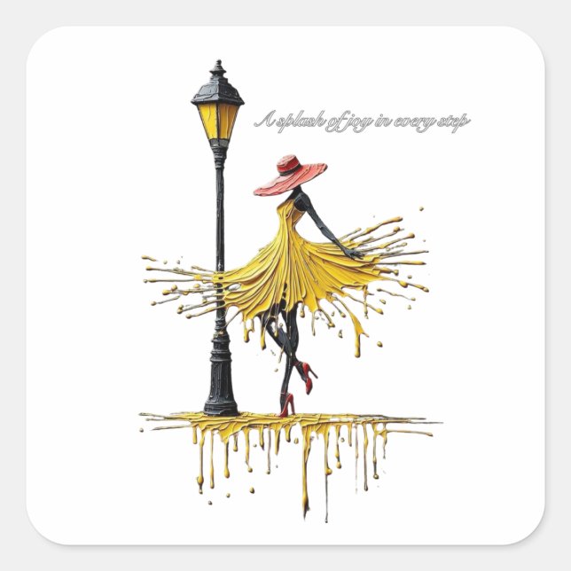 Carré Sticker (Devant)