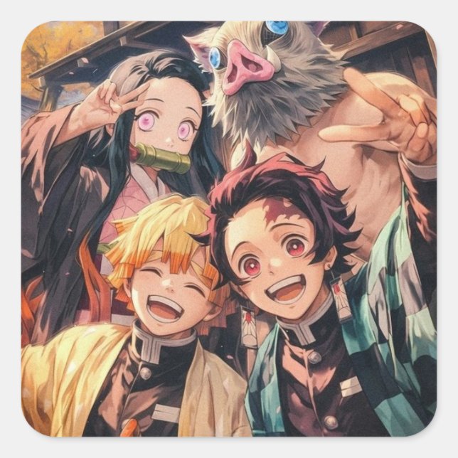 Carré Sticker (Devant)